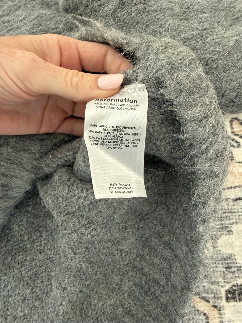 Reformation Alpaca Sweater - Picture 4 of 5